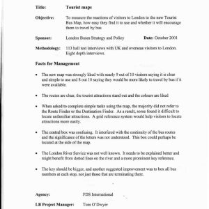 FDS International - TOURIST MAPS 2001