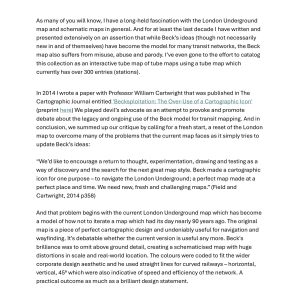 Field - ANOTHER NEW DESIGN FOR AN OLD MAP 2019