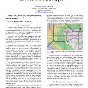 Forrest - CAUSES AND CONSEQUENCES OF SCALE CHANGE IN SCHEMATICS MAPS 2014