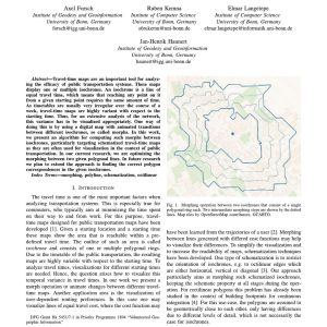 Forsch, Kemna, Langetepe and Haunert - MORPHING OF SCHEMATIZED POLYGONS FOR ANIMATED TRAVEL-TIME MAPS 2019