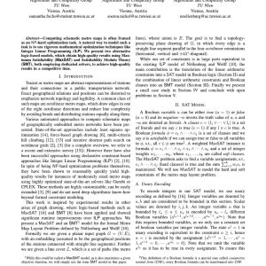 Fuchs, Nickel and Nöllenburg - METROSAT 2022