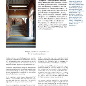 FWT - NORTHERN RAIL STATION EXIT POSTERS 2005