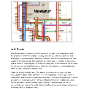 Glantz - THE WORLDS BEST DESIGNED METRO MAPS 2025