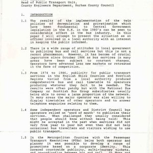 Hamilton - THE MARKETING ROLE OF LOCAL AUTHORITIES AFTER BUS SERVICE DEREGULATION 1988