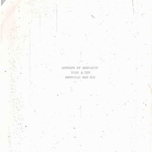 John Briggs Consultants - RESULTS OF RESEARCH INTO A NEW SUBURBAN BUS MAP 1982