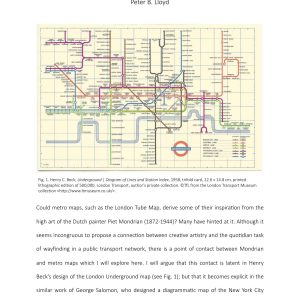 Lloyd - FROM MODERNISM TO METRO MAPS 2017