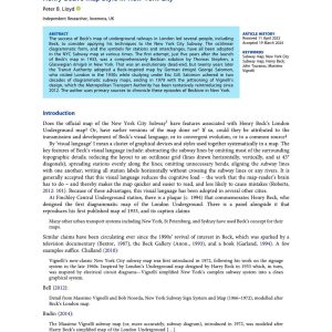 Lloyd - HENRY BECKS MAP STYLE IN NEW YORK CITY 2024