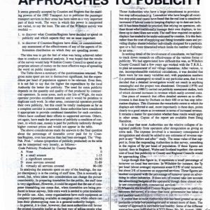 Locke - APPROACHES TO PUBLICITY 1987