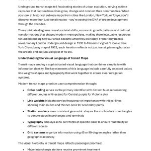Map Library - 11 HISTORICAL UNDERGROUND TRANSIT MAPS THAT REVEAL URBAN EVOLUTION 2025