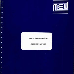 Mew Research - MAPS & TIMETABLES RESEARCH 1998