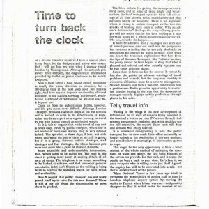 Paine - TIME TO TURN THE CLOCK BACK 1979