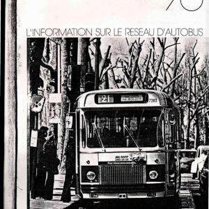 Regie Autonome des Transports Parisiens - LINFORMATION SUR LE RESEAU DAUTOBUS 1977