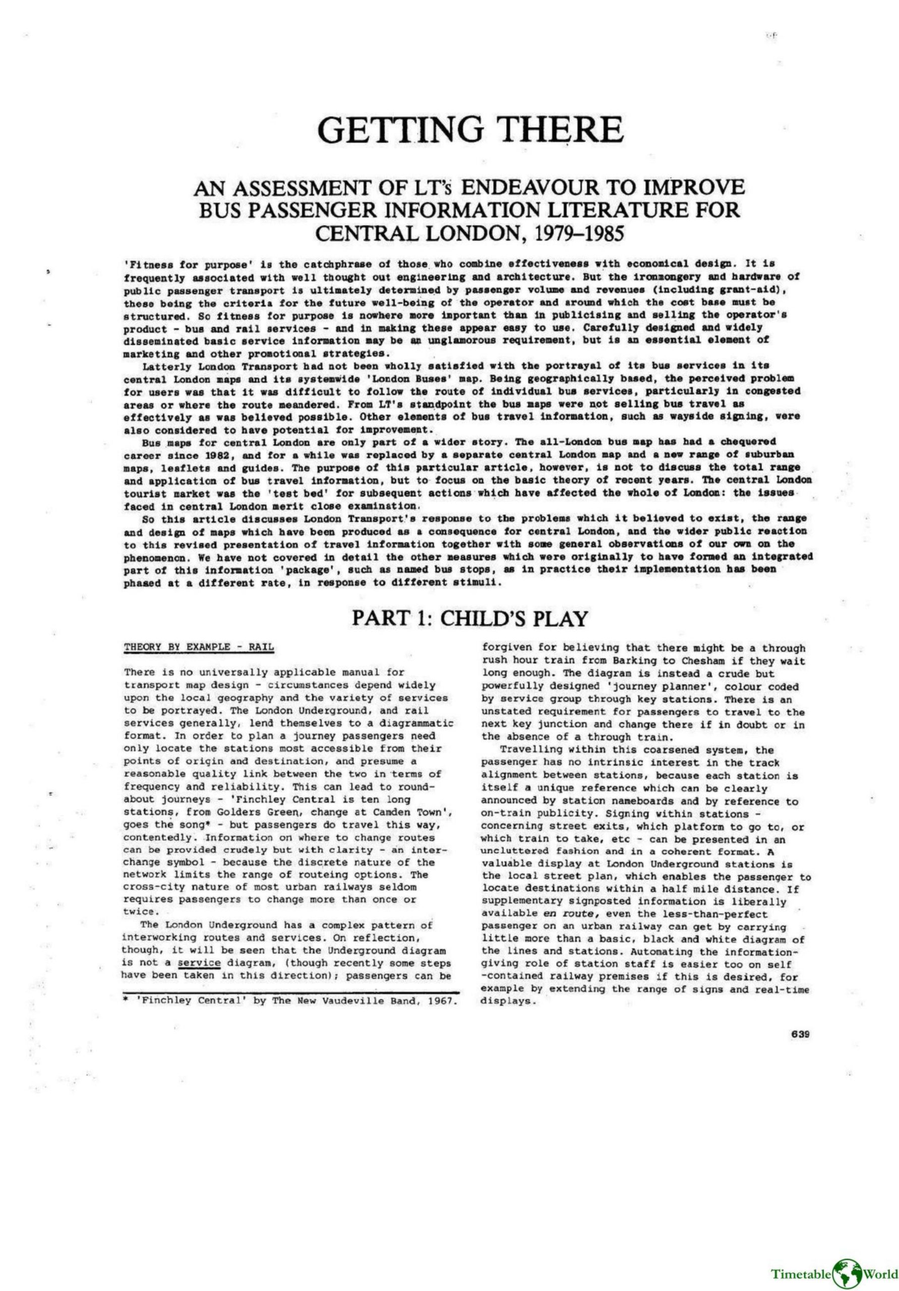 Roberts J et al - GETTING THERE 1985