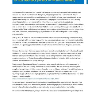 Rose - TO HELL AND BECK - OR BECK TO THE FUTURE, PERHAPS 2022