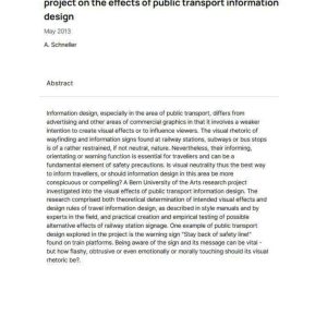 Schneller - THE VISUAL RHETORIC OF SIGNS 2013