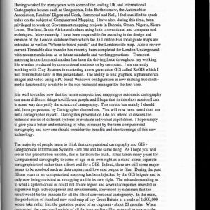 Tagg - COMPUTERISED MAPPING 1995