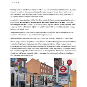 Tomlinson - TRANSPORT INFORMATION SYSTEMS WITH DOUG ROSE 2018