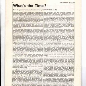 Turns - WHATS THE TIME 1969