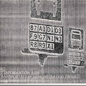 Washington Metropolitan Area Transit Commission - TRANSIT INFORMATION AIDS 1969