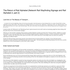 Wright - THE BEAUTY OF TRANSPORT - THE RETURN OF RAIL ALPHABET 2021