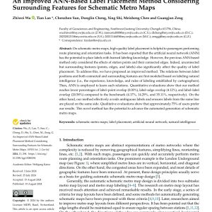 Wu, Lan, Sun, Cheng, Shi, Chen and Zen - AN IMPROVED A.N.N.-BASED LABEL PLACEMENT METHOD CONSIDERING SURROUNDING FEATURES FOR SCHEMATIC METRO MAPS 2024