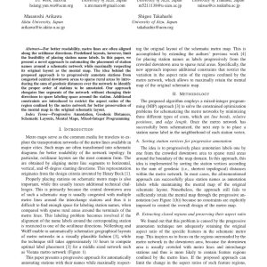 Wu, Maruyama, Kawagoe, Misue, Arikawa and Takahashi - ASPECT-RATIO-PRESERVED LABELING ON METRO MAPS 2019