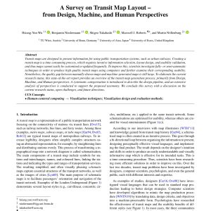 Wu, Niedermann, Takahashi, Roberts and Nöllenburg - A SURVEY ON TRANSIT MAP LAYOUT - FROM DESIGN, MACHINE AND HUMAN PERSPECTIVES 2020
