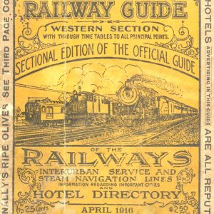 Traveler's Guide Western Section 1916-04 [North America]