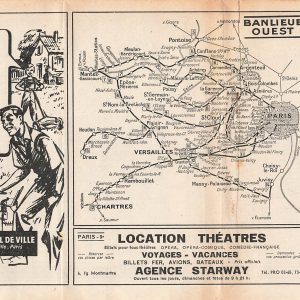 Chaix Paris Banlieue Ouest 1955-11 [France]