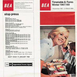 British European Airways 1967-11 [Great Britain]