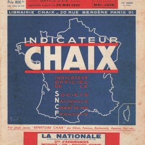 Chaix 1951-05 [France]