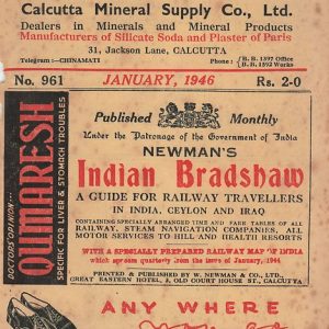 Newman’s Indian Bradshaw 1946-01 [India]