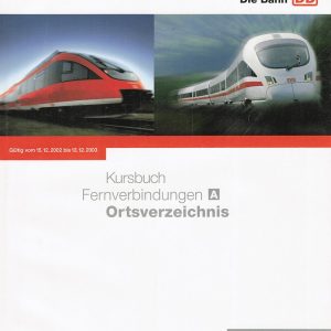 DB 2002-12 Parts A-F & H [Germany]